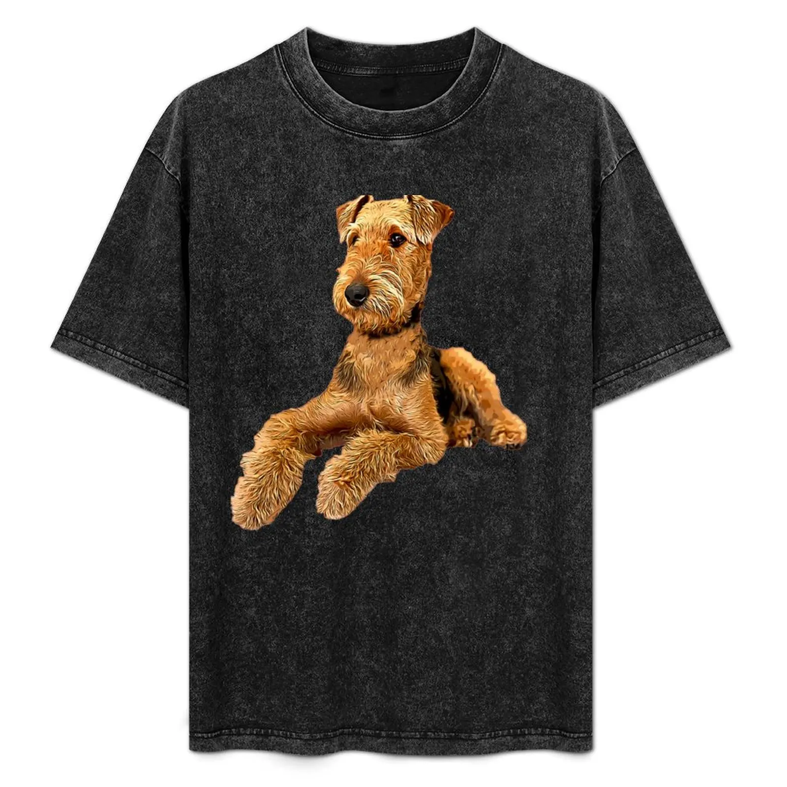 

Airedale Terrier Beautiful Dog T-Shirt vintage anime shirt anime baggy shirts men t shirts high quality