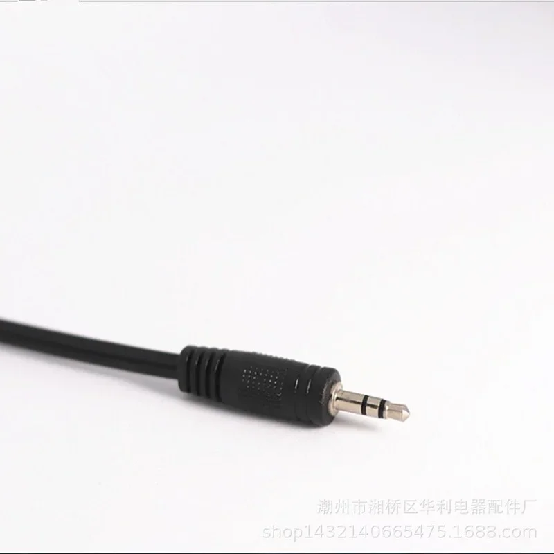 Alta qualidade cobre 3.5mm macho jack 3.5mm aux cabo de cabo auxiliar para av 2 rca fêmea música estéreo áudio cabo