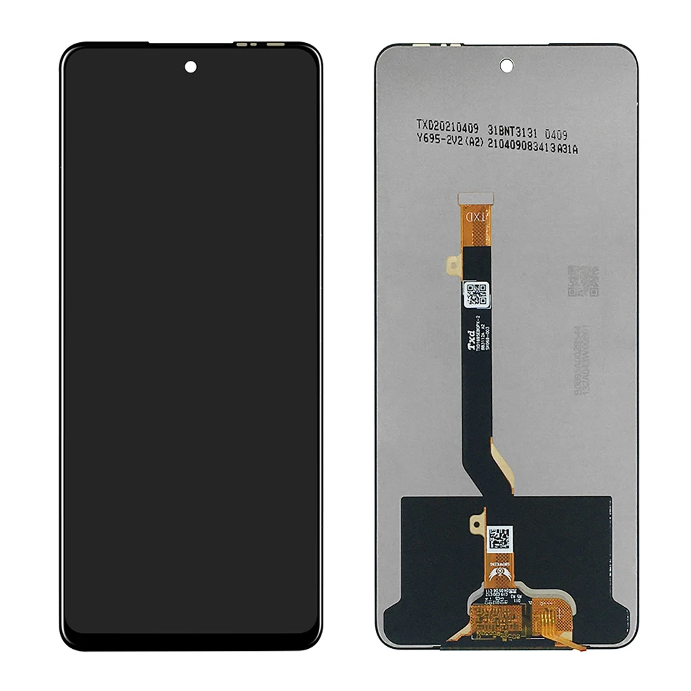 Piezas de repuesto del conjunto de pantalla LCD de 6,95 pulgadas para Infinix Note 10 Pro X695 / X695C y digitalizador de pantalla táctil