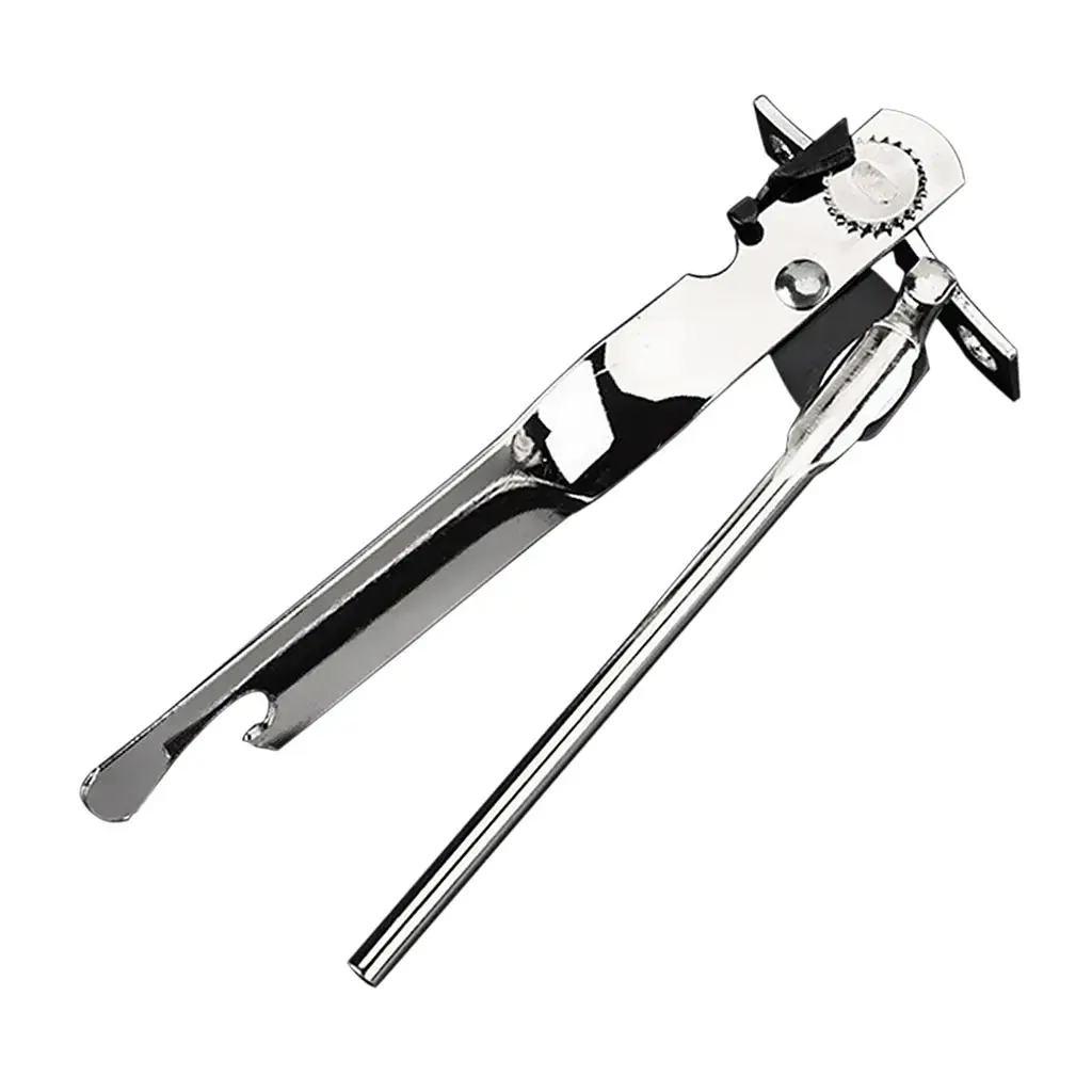1 Piece Stainless Steel Can Opener Tin Pull Metal Tin Can Bottle Cap Opener Kitchen Cabinet Utensils 17 x 4 cm