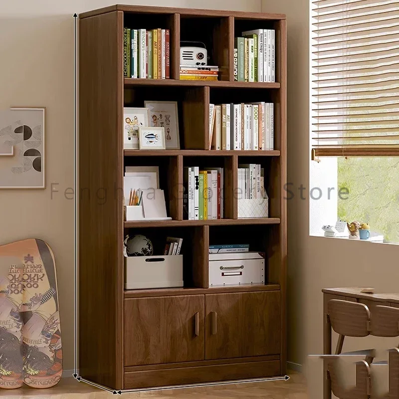 

Modern Doors Bookcase Display Sideboards Wooden Corner Bookcase Nordic Minimalist Estanteria Habitacion Furniture For Livingroom