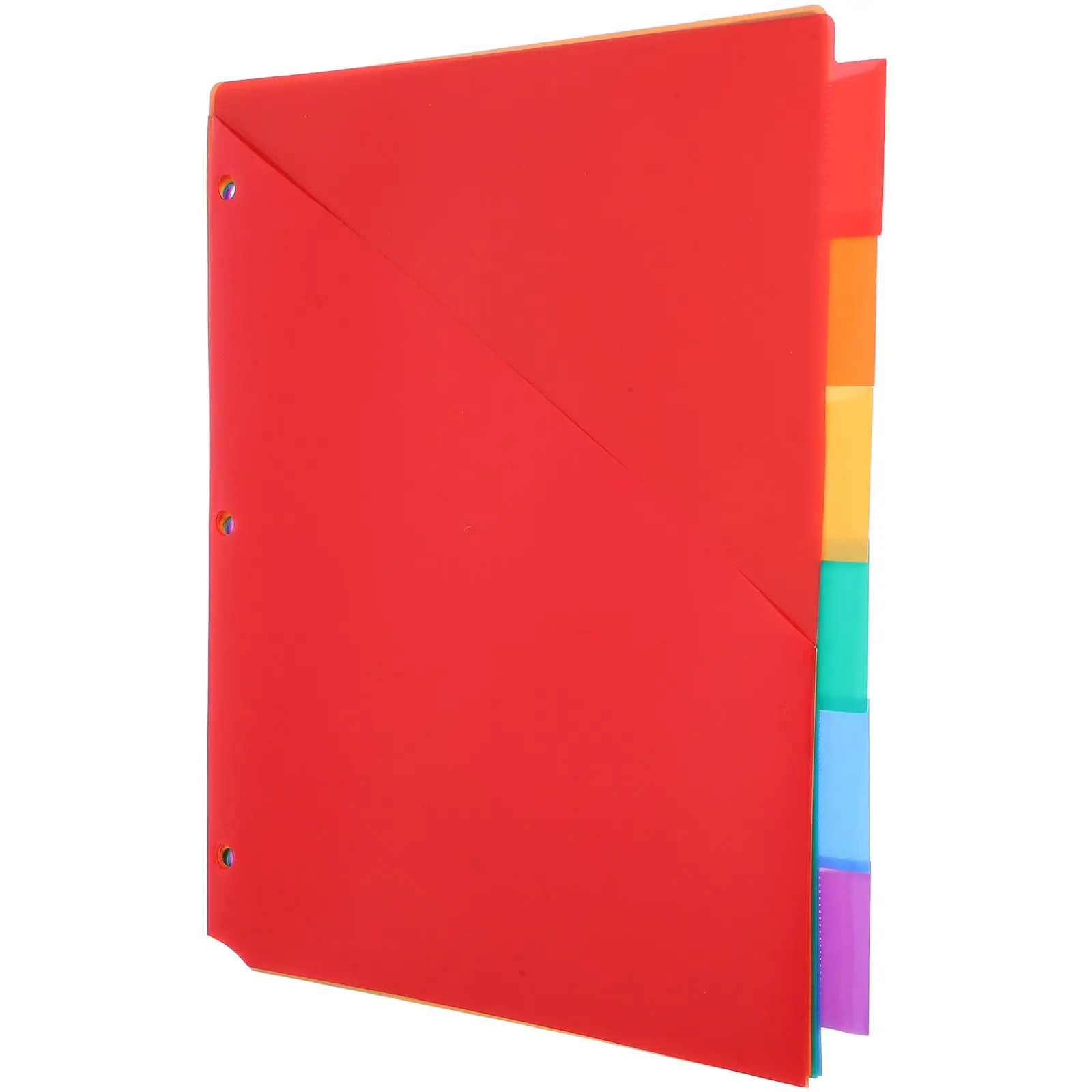 Folder with Insert Bag Folders for Documents Binder Pocket Dividers Important Tabs Binders