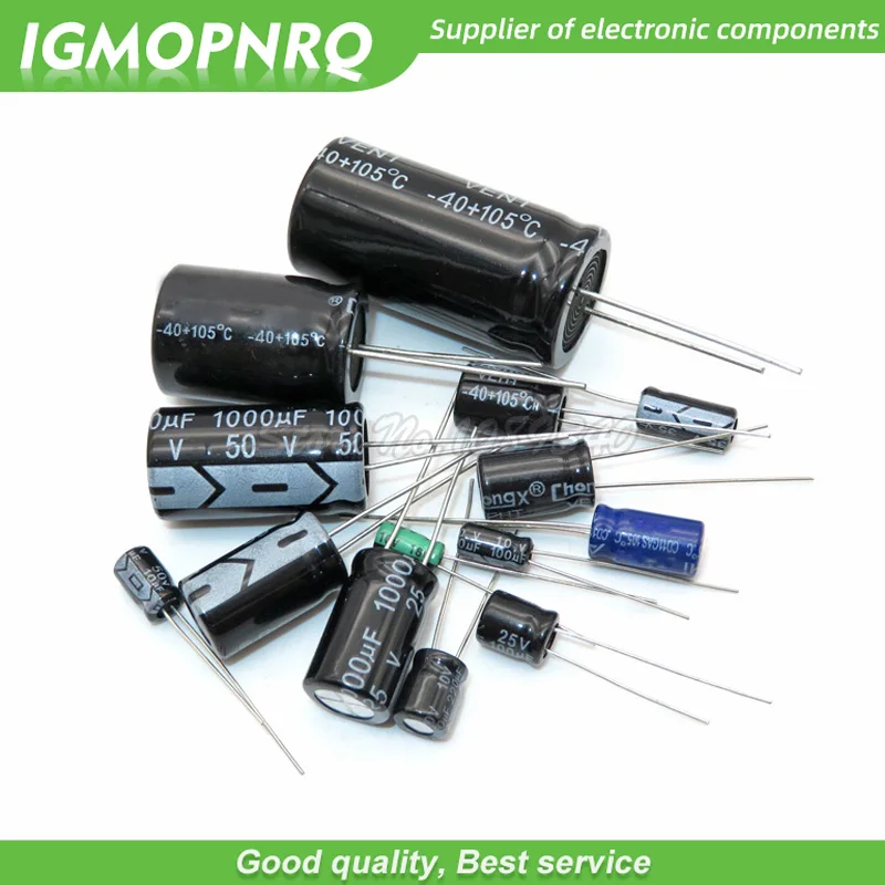 

50pcs 50V 33UF Aluminum electrolytic capacitor 33uF 50V 6.3*11 Aluminum electrolytic capacitor