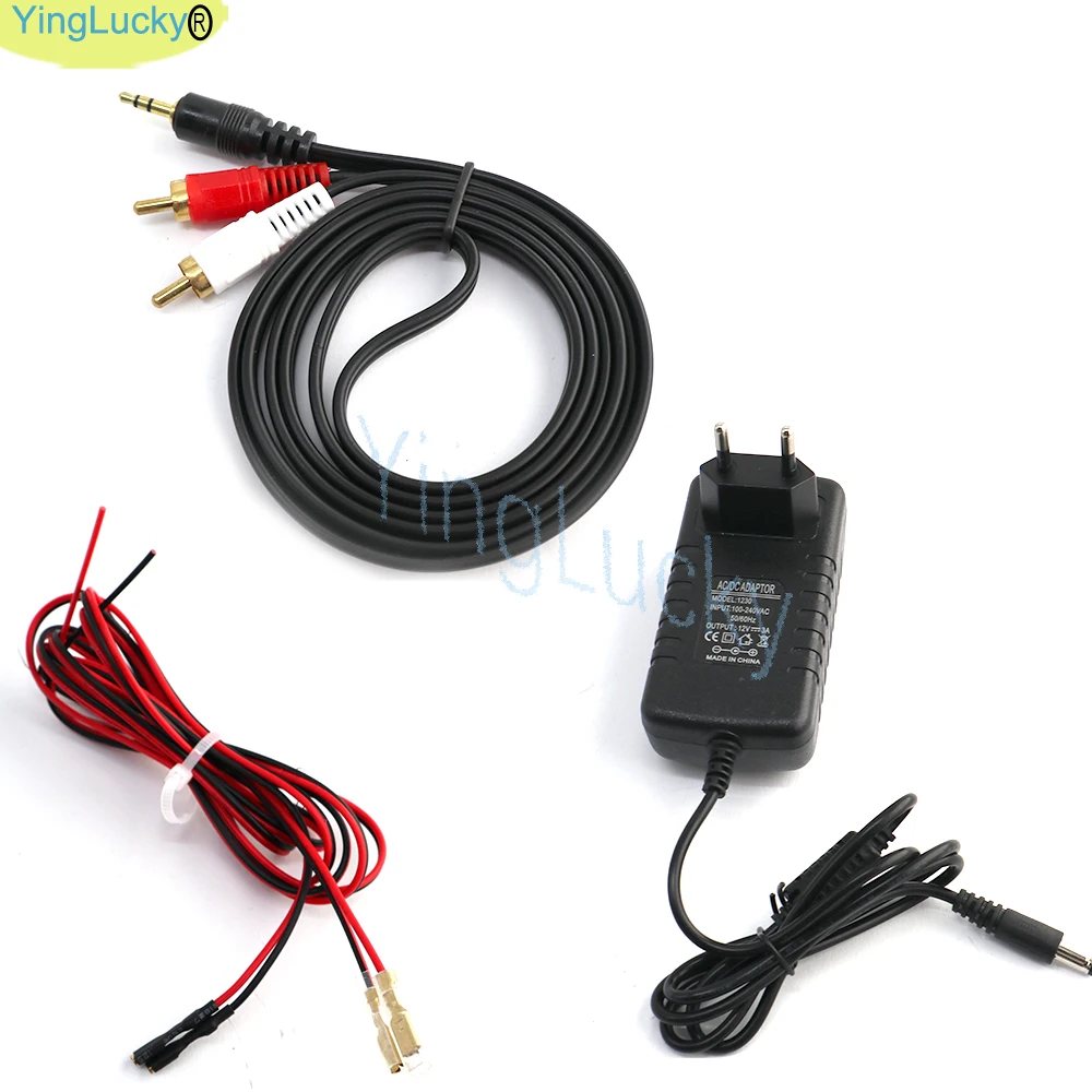AK170 Mini Arcade Audio Amplifier 20W+20W Stereo with 4” Speakers 4