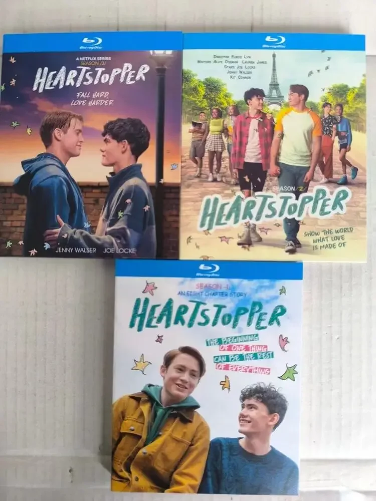 Heartstopper Season (1-3) 6 Disc All Region New Box Set English Subtitle