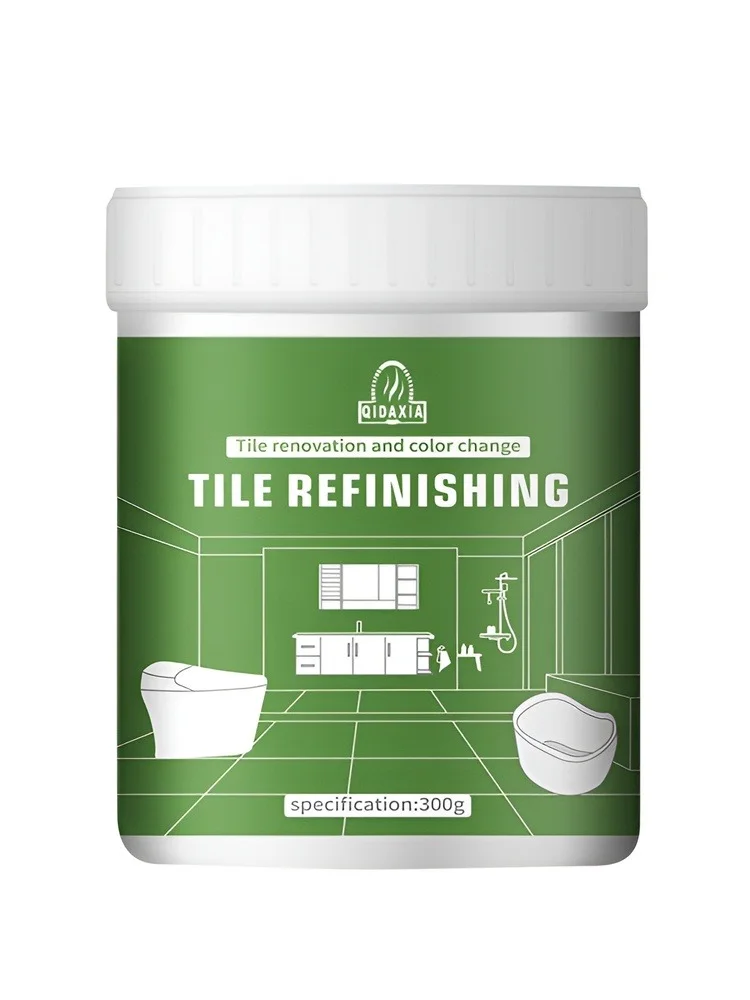 Peinture de carrelage 3 en 1, peinture de carrelage avec de couleurs riches, peinture de carrelage 3 en 1, salle de bains, salon, maison, salle de bains, salon