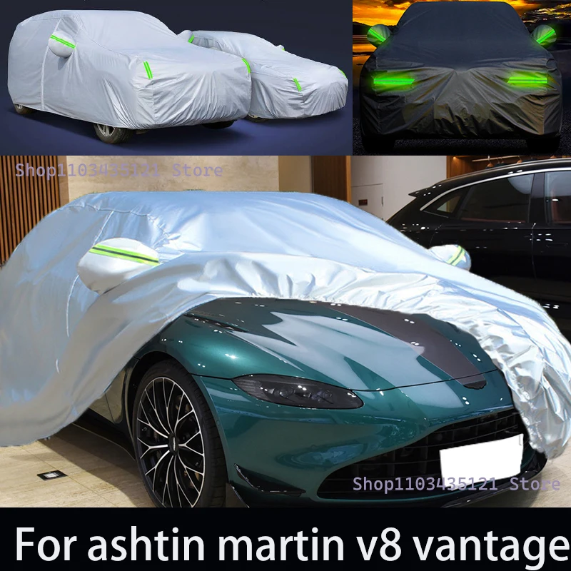 

For ashtin martin v8 vantag Outdoor Protection Full Car Covers Snow Cover Sunshade Waterproof Dustproof Exterior Car accessories