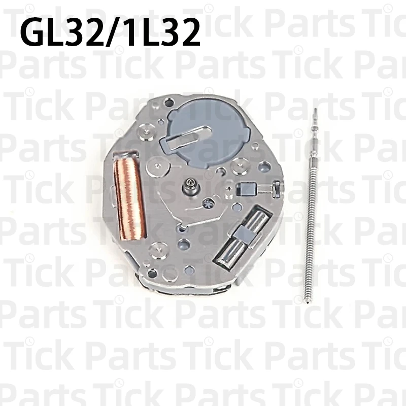 MIYOTA 1L22 Two Hands Quartz Movement 1L32/GL32 Movement Three Hands Replacement Parts for Watch Movement Repair Wholesale Price