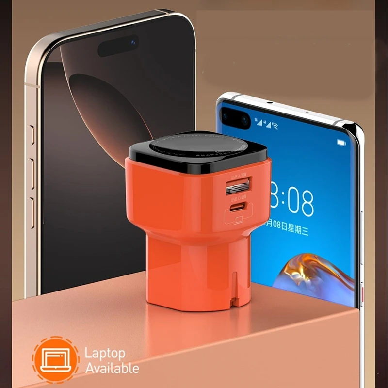 PD 45W Turbo Charger Type C Fast Charging US EU UK AUS Plug Universal Travel Adapter Usb Chargers  -Miuai】