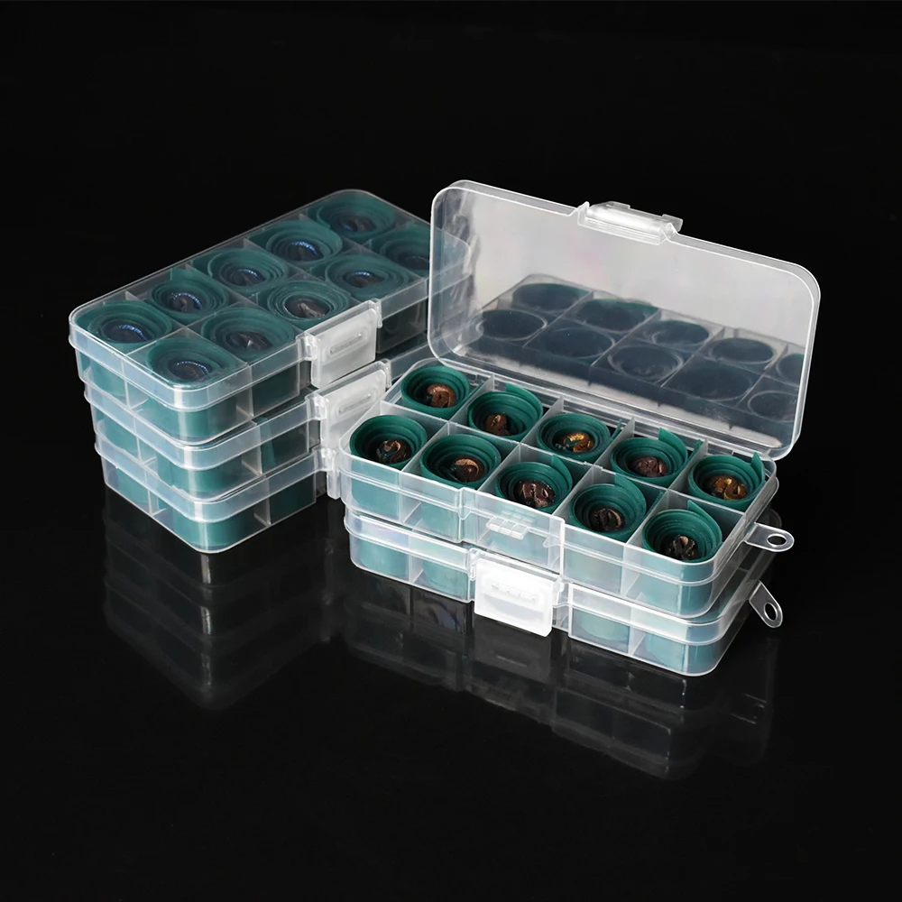 0,7/0,75/1mm Gummibänder Geschenk Box Empfohlen 10 stücke Outdoor Jagd Gummibänder Leistungsstarke Schleuder Schießen Zubehör – Detail 5