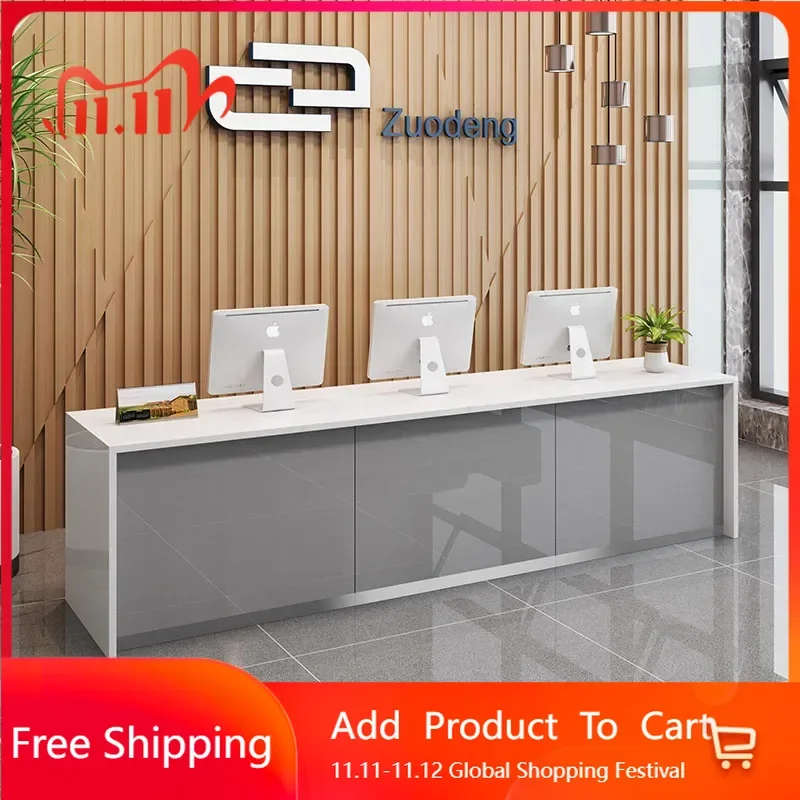 

Universal Bakery Cashier Counter Grocery Store Store Reception Restaurant Salon Organizer Empfangstheke Commercial Furniture