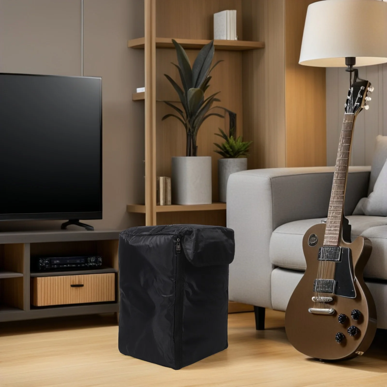 

Cajon Carry Case 48x33x30 Cm Soft Gig Bag with Shoulder Straps Waterproof Material Portable Drum Bag for Outdoor Music Events