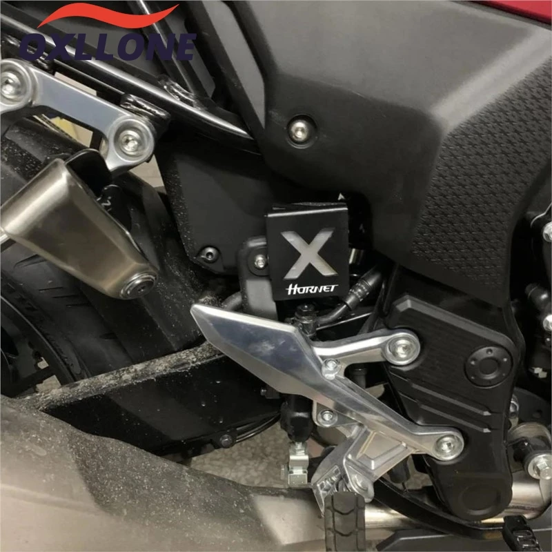 

Rear Brake Fluid Reservoir Oil Cup Cover Protector Guard For Honda CB 500 CB500 Hornet 500 2024 2025 2026 Motorcycle Accessories