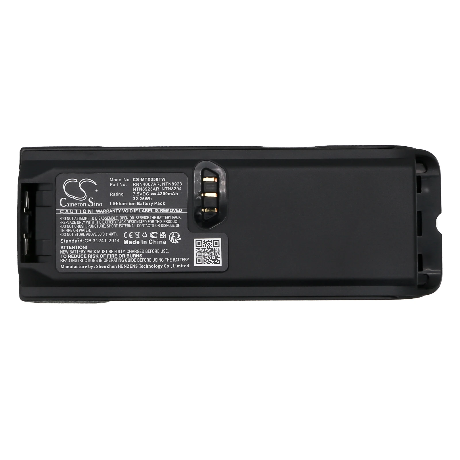 2026 NEW 7.5V 4300mAh replacement Rechargeable Battery  for Motorola XTS3000,XTS3500,XTS5000,Tetra MTP200,MTP300,XTS4250,NTN8293