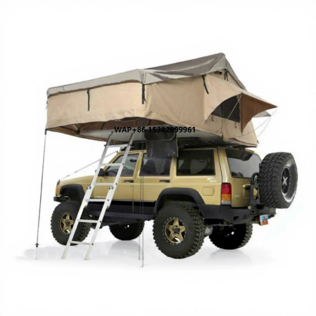 

Car Roof Tent Hard Shell Oxford Outdoor Camping Self-Driving Tour Top Soft Top Car Top Quick-Open Sleeping Tent Pyramid Tent