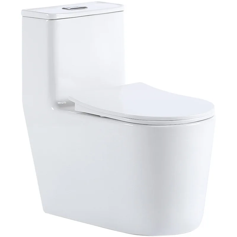 

Унитаз обычный с сильным сифонным смывом, водосберегающий, бесшумный, с защитой от засоров и дезодорирующий, для домашнего использования