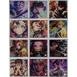 Anime Demon Slayer Kamado Tanjirou Agatsuma Zenitsu Kochou Shinobu Rengoku Kyoujuro karta kolekcjonerska urodziny prezenty zabawki dla dzieci