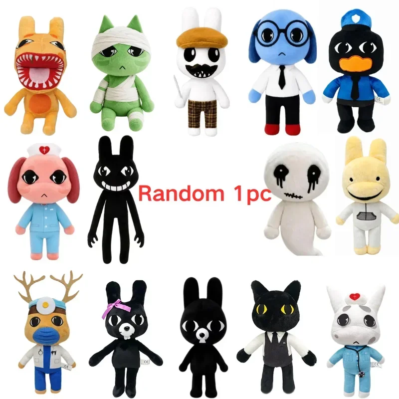 Hospital Plush Toy Animal Horror Game Animal Hospital Anomaly Cat Dog Penguin Bunny Animal Hospital Accessories Birthday Gifts