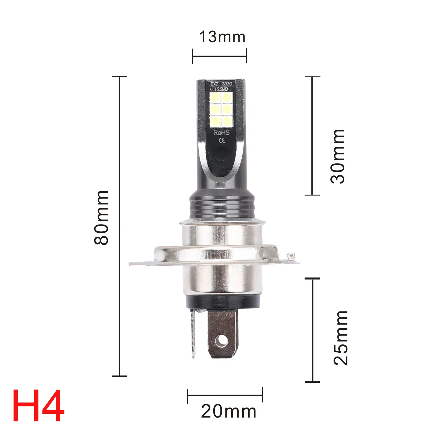 2Pcs H7 H4 Led Car Fog Light Headlight H1 H8 H9 H11 9005 9006 HB4 H10 Super Bright LED Headlight Fog DRL Bulbs Kit Yellow White