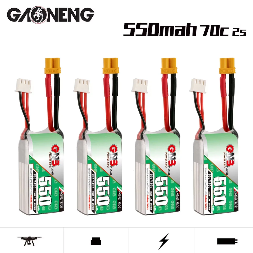 1-10Pcs Gnb 2S 7.4V…
