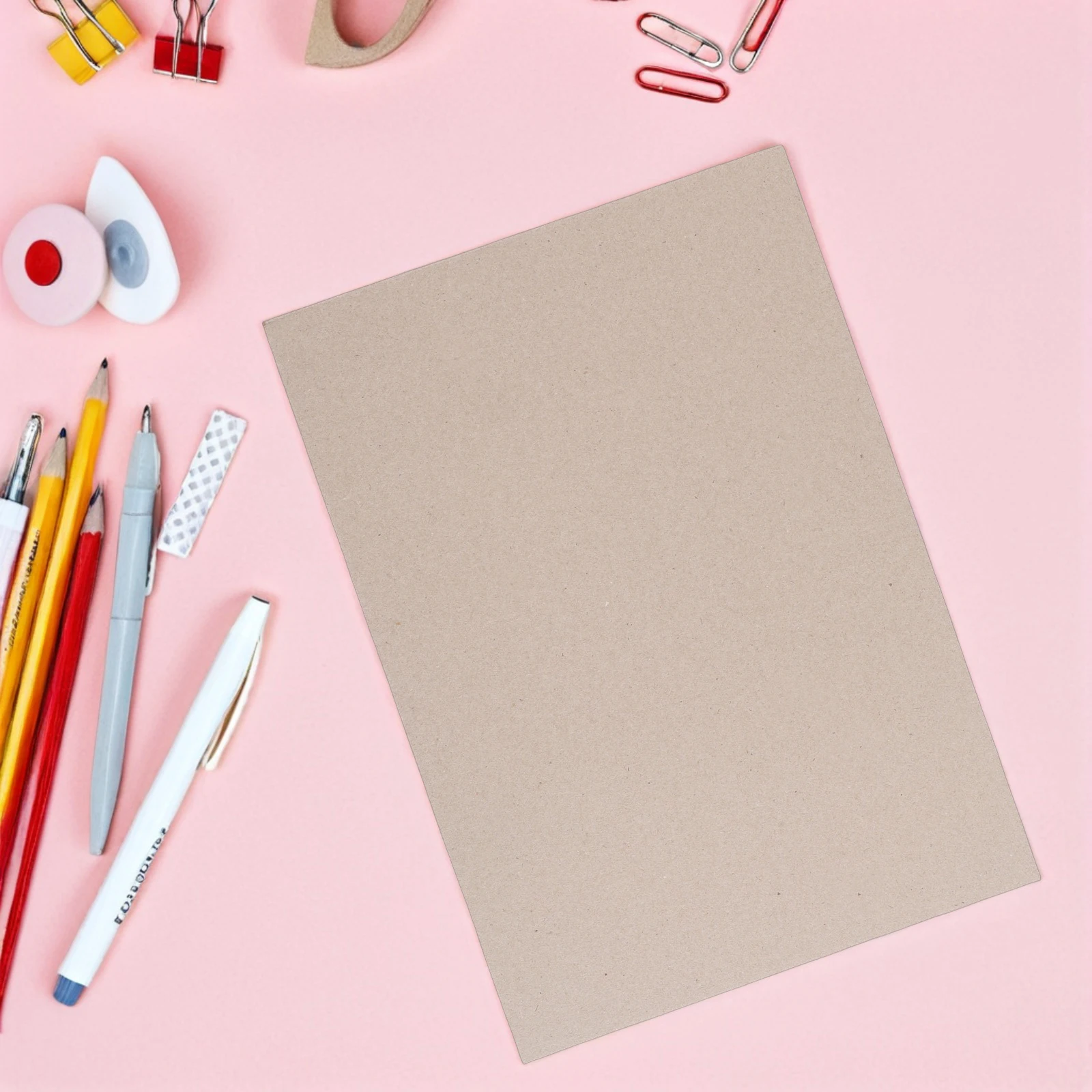 

20 Pcs Book Binding Board Cardboard Paper Making Grey Boards for Press Bookbinding