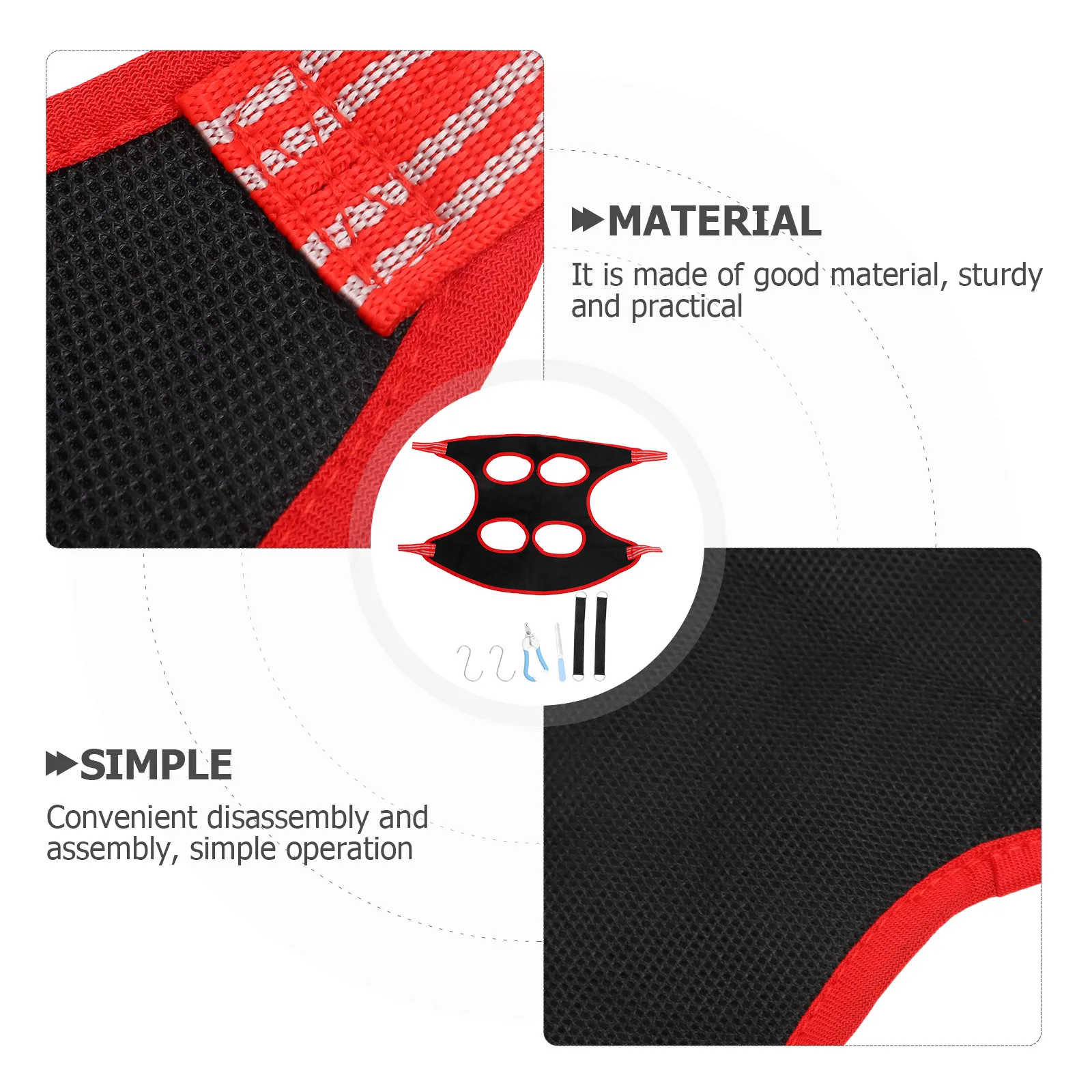 

Nail Trimming Tools Pet Grooming Hammock Medium Large Dogs Cat Accessories Kit Sling Comb Clipper File Practical