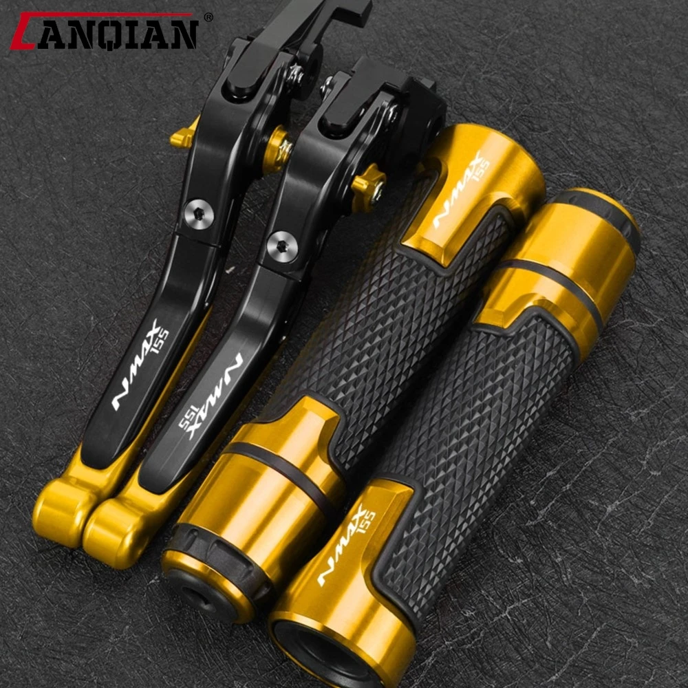 Folding Brake Clutch Levers Handlebar Grip Handles bar Hand Grips Motorcycle Accessories FOR YAMAHA NMAX155 NMAX 155 2015-2023