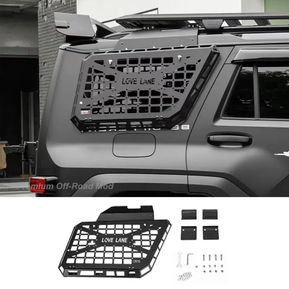 

For 2024-2026 Tank 700 HiT4-T Side Window Armor Mesh Car Window Armor Mesh Protective Net Modification Side Mount Net Accessory