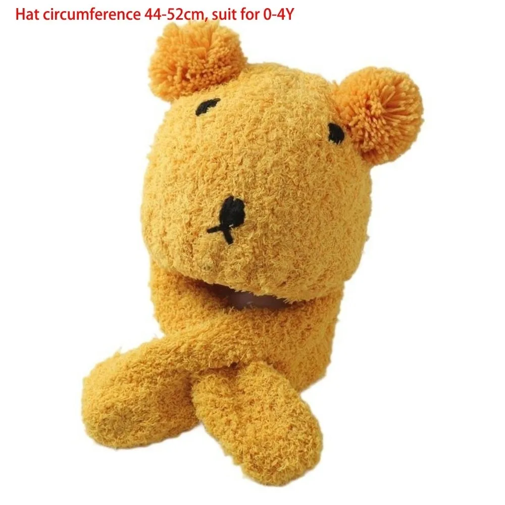 جديد لطيف وشاح قبعة مجموعة الدافئة يندبروف السترة قبعة Coldproof قبعة صغيرة الخريف والشتاء