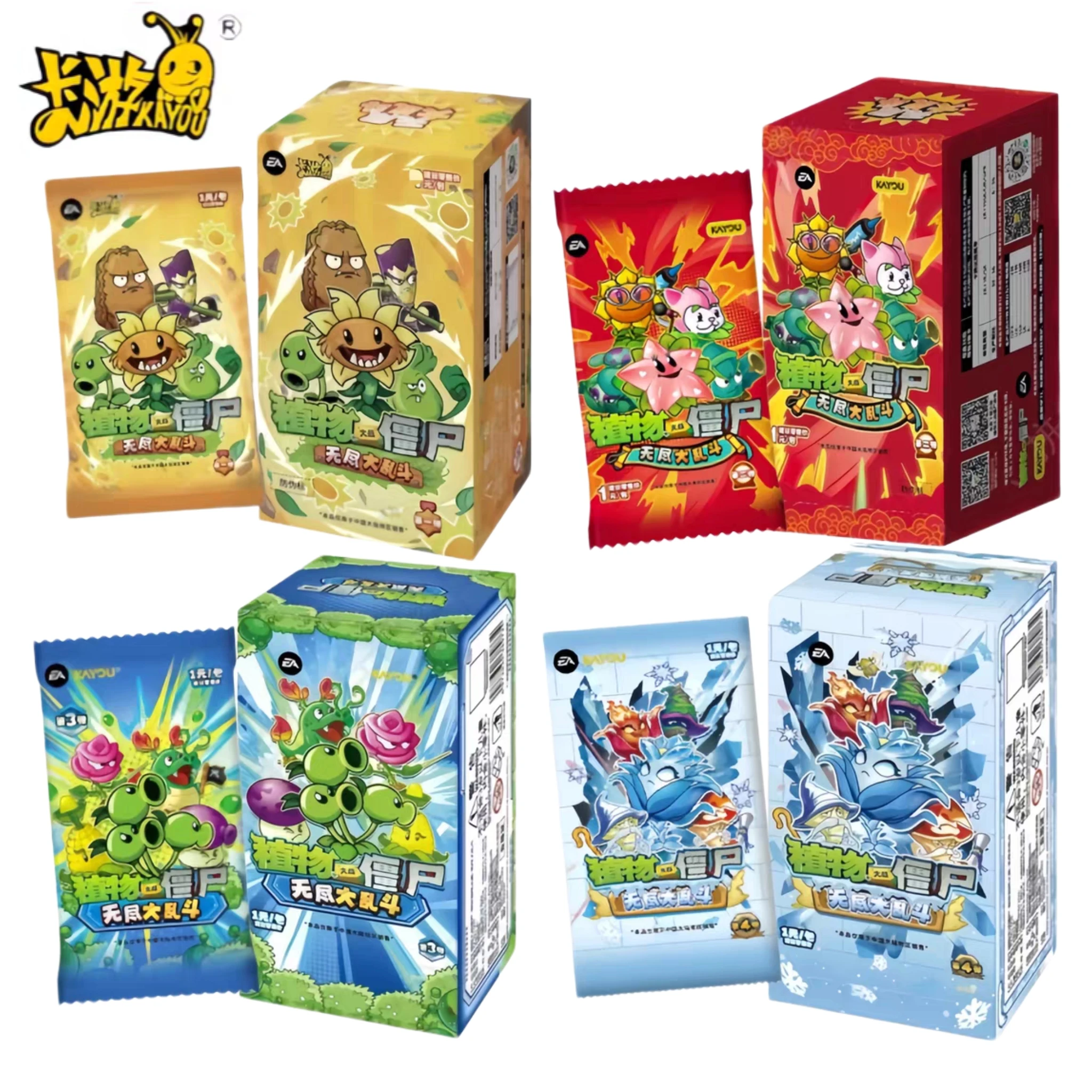 

Карточки KAYOU Plants Vs. Zombies: Бесконечная битва — Полный набор. Чудесное природное путешествие. Аниме-атрибутика. Праздничные подарки. Игрушка.