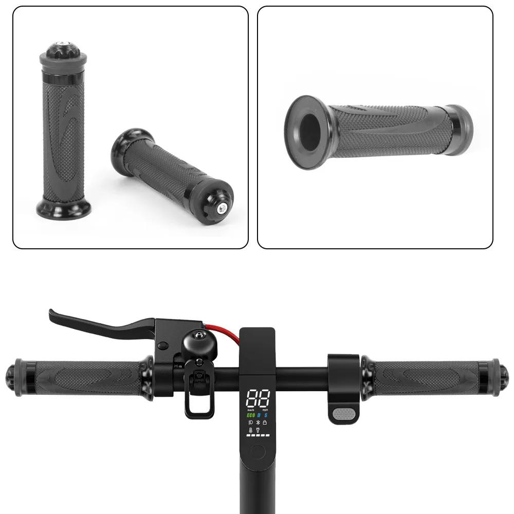 Impugnatura Scooter elettrico per Xiaomi M365 1S Pro Pro2 Mi3 manopole per manubrio da ciclismo modificate manubrio in lega di gomma antiscivolo