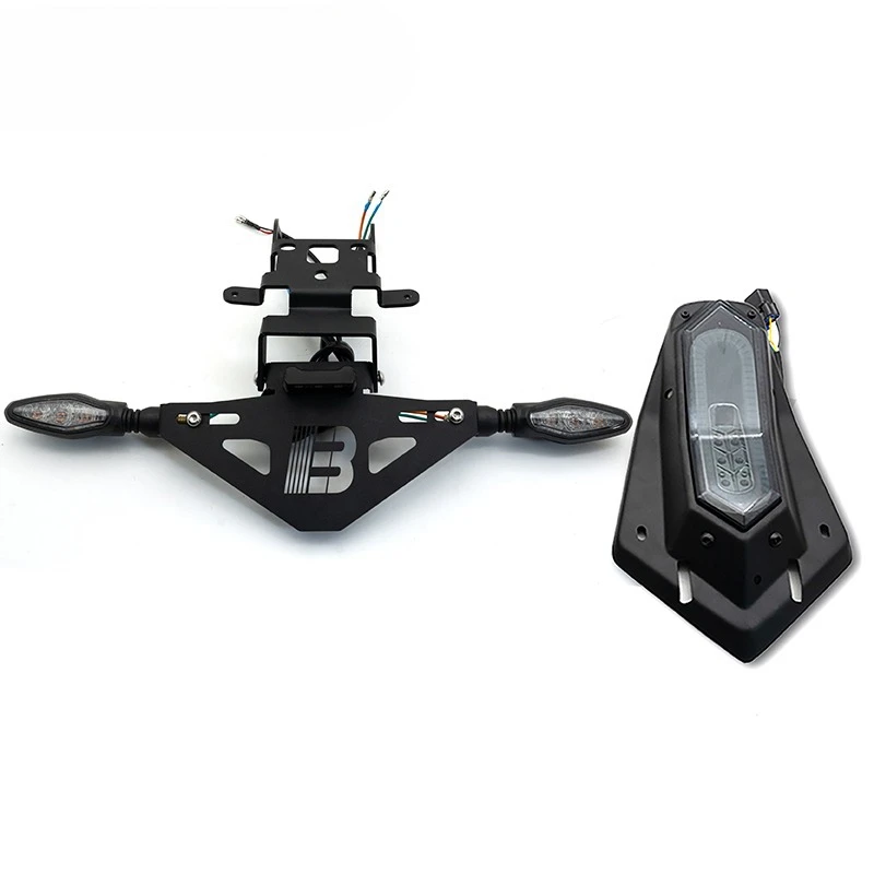 AOTWTR Motorfiets Aluminium Kentekenplaat Beugel Voor CFMOTO 675SR-R 675NK 675SSS Motorfiets Achter Kuip Accessoires - afbeelding 1