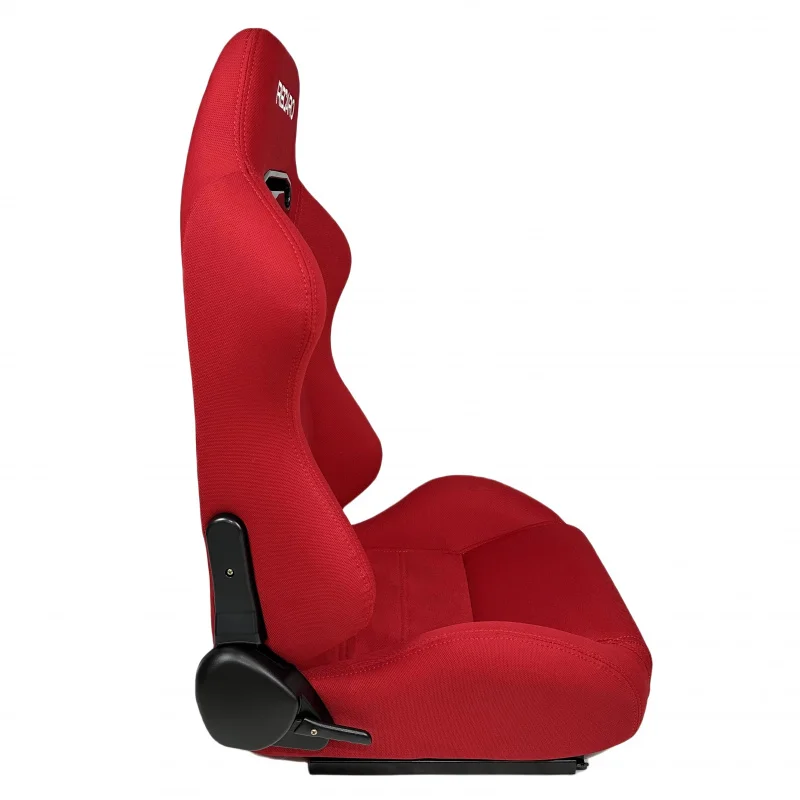 Suitable for Customized Color RED Suede Car Vehicle Gaming Station Adjustable Sim Bucket Racing Seats - view 4