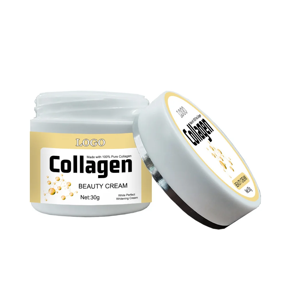 Collagen Wrinkle Removal Cream Fade Fine Lines Firming Lifting Anti-aging Improve Puffiness Moisturizing Tighten Beauty Care