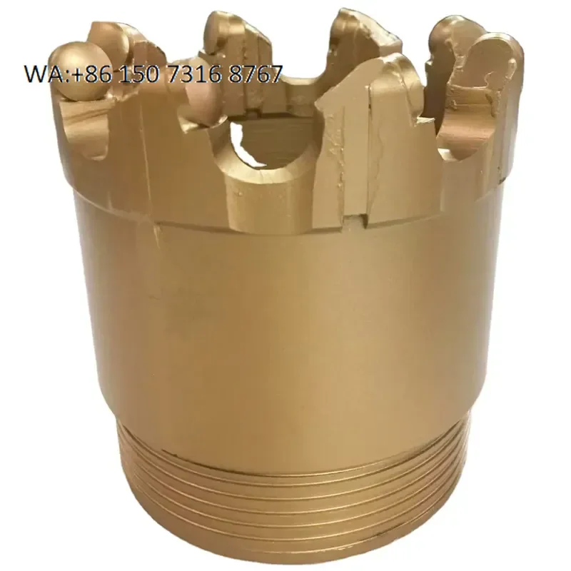 112mm Pdc Core Drill Bit Outer Thread for Geological Exploration