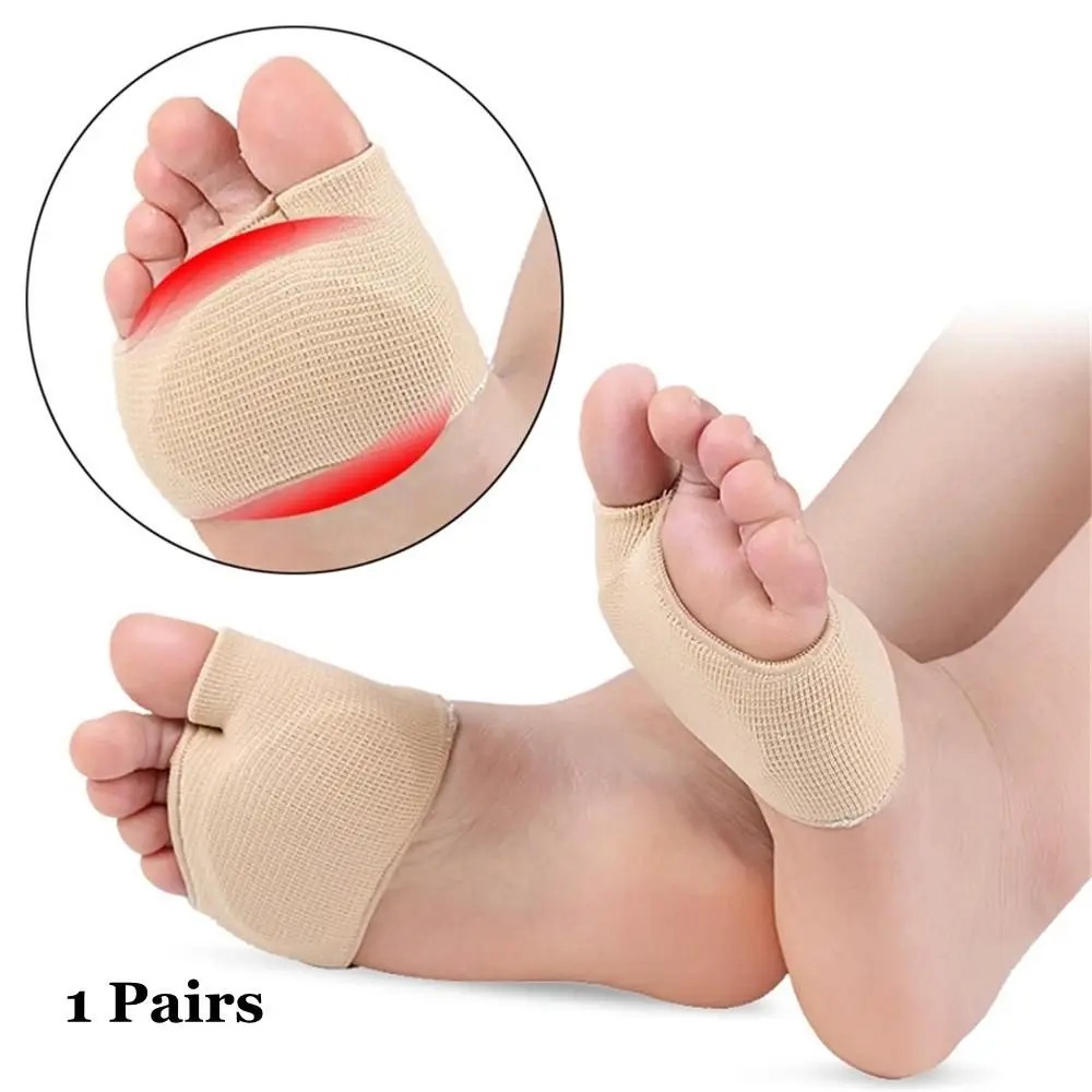 Morton's Neuroma-Semelles Orth4WD pour Soins des Pieds, 1 Paire, Mathiateur, Coussinets Demi-cour, Coussin Avant-Pied