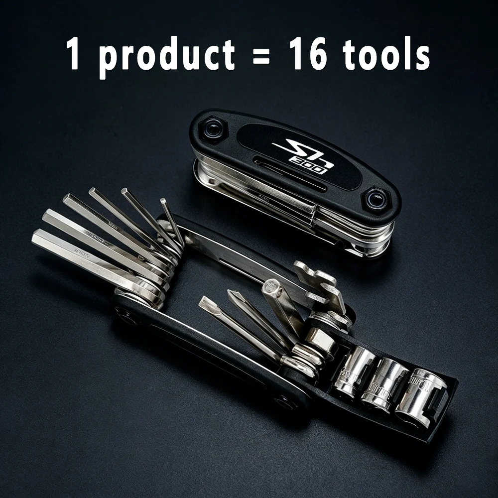 

Portable Spoke Socket Wrench Folding Multi Repair Tool Set Kit Multifunction Screwdriver For Honda SH300 SH 300 SH300I SH 300I I
