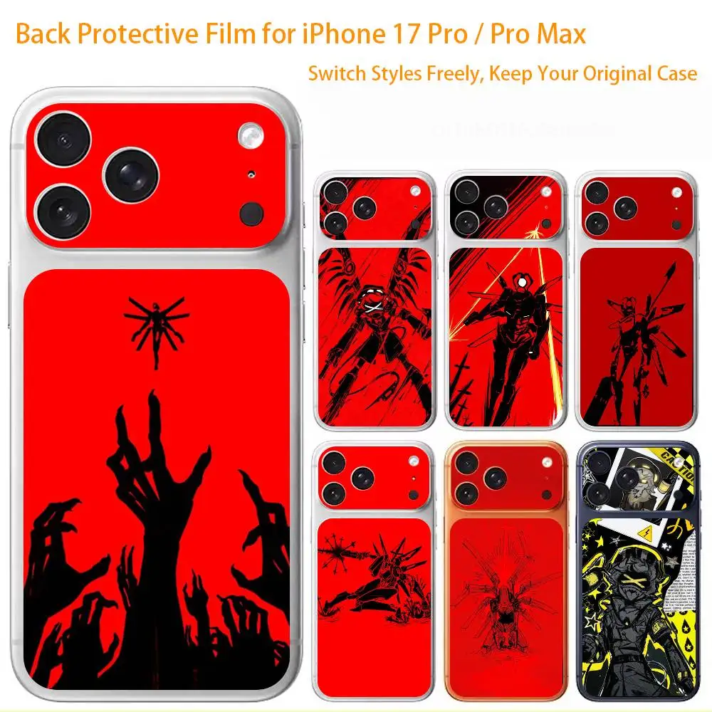

HOT U-ULTRAKILLs GAME Premium Skin Wrap for iPhone 17 Pro/Max, Back Frame Camera Protective Decal (Not Case)