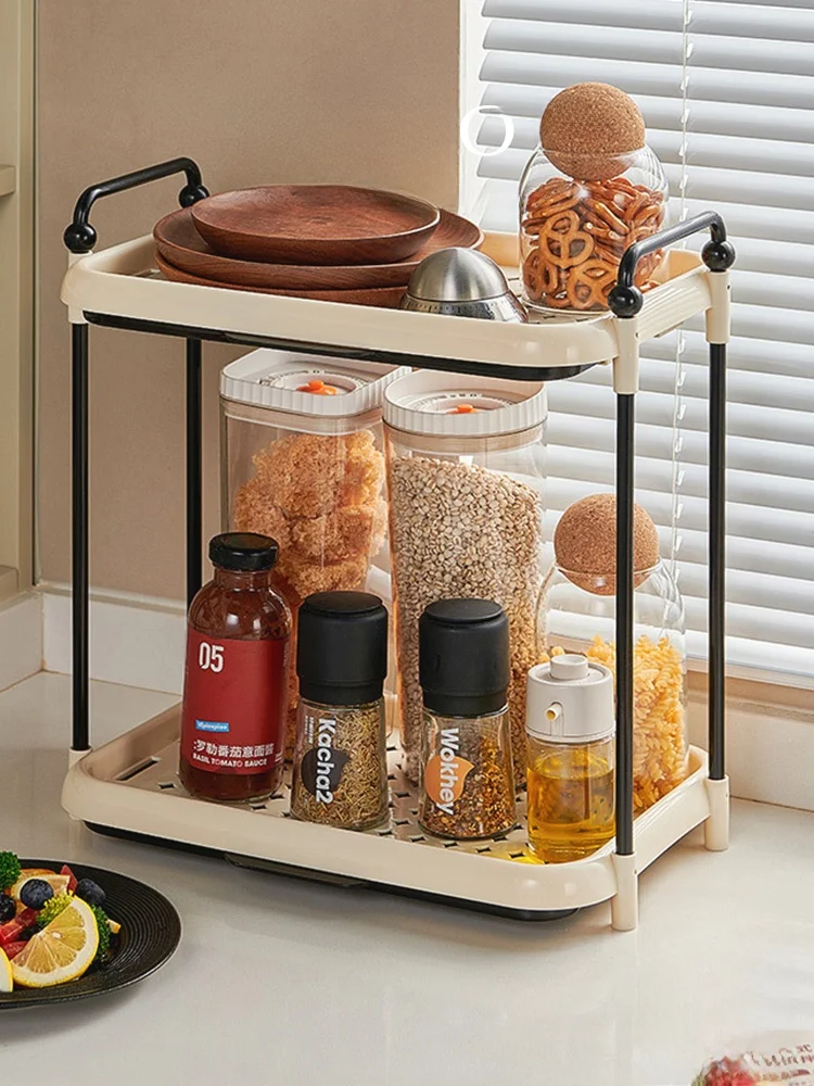 

Двухуровневая подставка для чашек с дренажной пластиной, позолоченная, современный минималистичный дизайн, для хранения на кухонной столешнице, универсальная