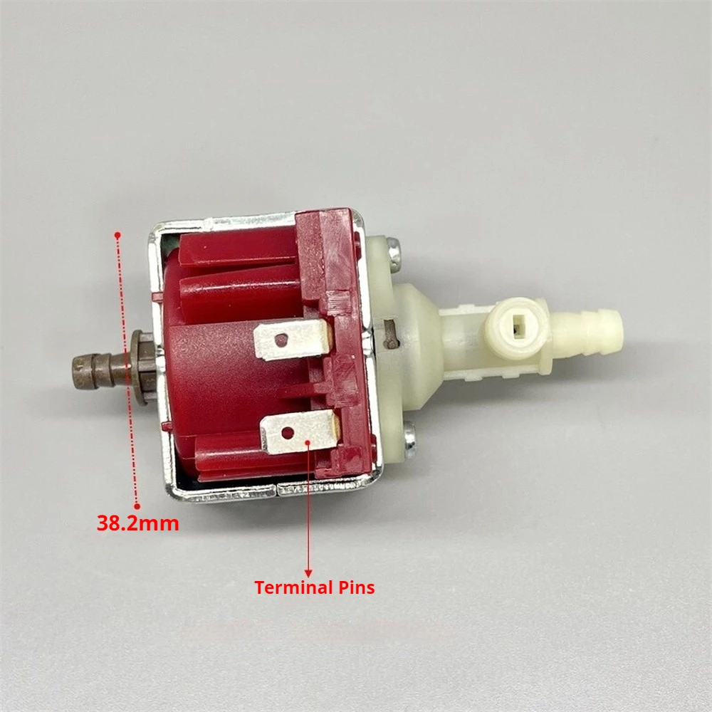 AC Electromagnetic Water Pump 220‑240V 18W 120Ml/Min Flow Non Dry‑run Non‑submersible for Garment Steamer Ironing Machine Part