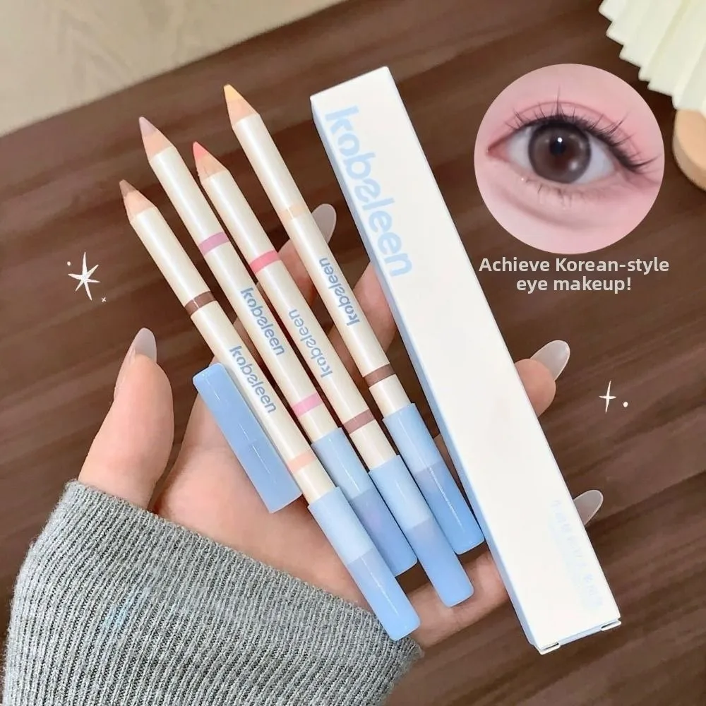 

Waterproof Double-headed Contour Pen Two-colored Smudge-Proof Eye Bag Pencil Silky Texture Multipurpose