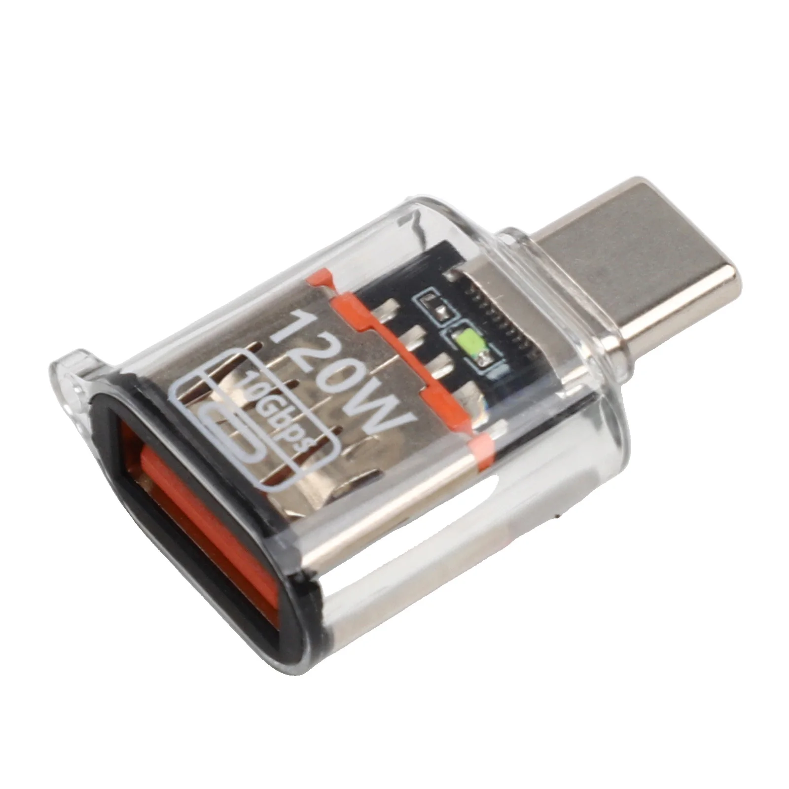 Type C Male to USB A Female Charger Converter with Efficient Data Transmission Speed and Enhanced Power Output