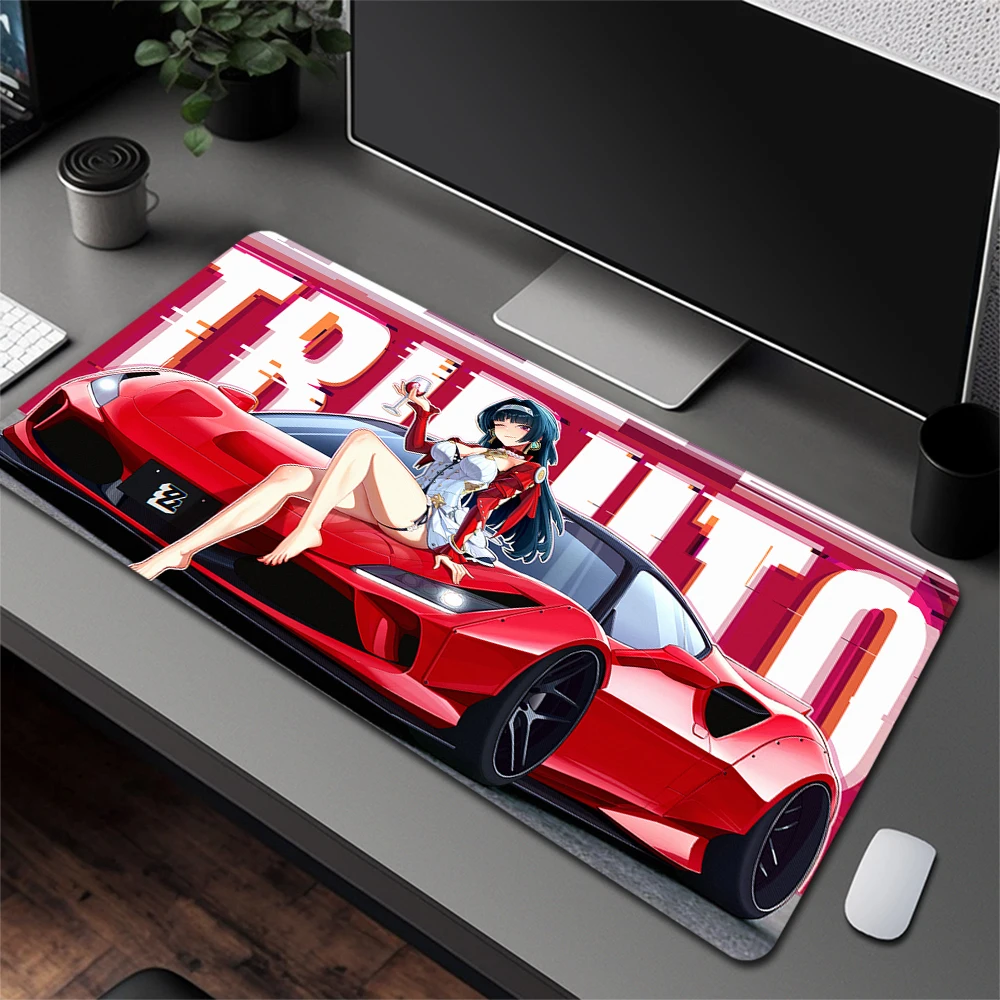 

Zenless Zone Zero Astra Yao Gaming Mouse Pad Gamer Desktop Decoration Desk Mat Game Keyboard Pad 900x400mm Non-Slip Mouse Mat