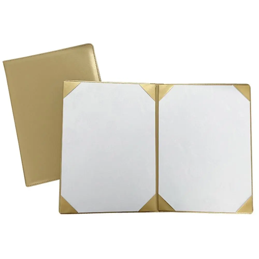 

Signing Contract A3 A4 Art Paper Hardcover Hosted Speech High-end File Paper Page Folder Poetry Reading Thicken
