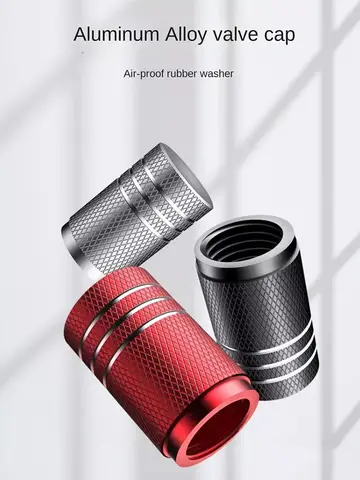 4pcs Universal Car Tire Valve Stem Caps Dustproof Wheel Rim Protective Caps Auto Tyre Air Nozzle Cover Anti-dust Decoration Cap