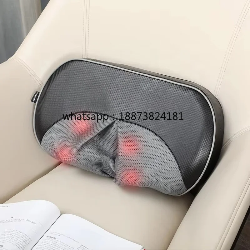 Top Sale Wireless Remote Control Neck Shoulder Massage Electric Massage Pillow fast shipping