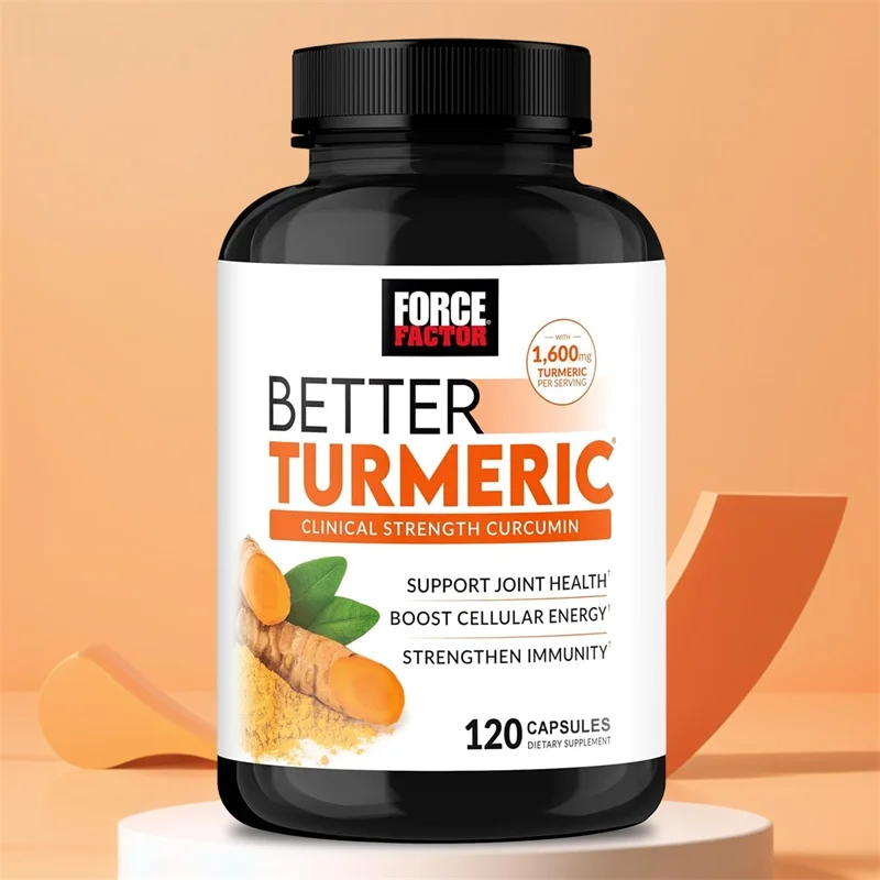 Turmeric Supplement - Joint Support,Relieve Joint Pain, Support Brain Health & Heart Health, Increase Cellular Energy