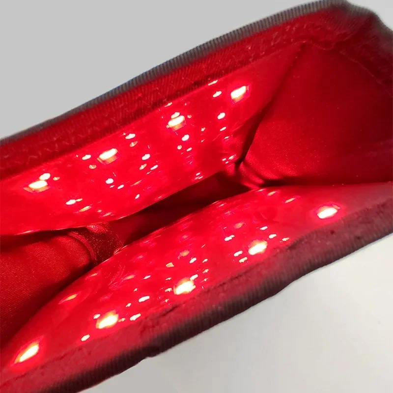 Guanti per terapia della luce rossa per alleviare l'artrite e il dolore alle mani - Guanti LED bifacciali con calore lenitivo per rigidi delle articolazioni delle dita