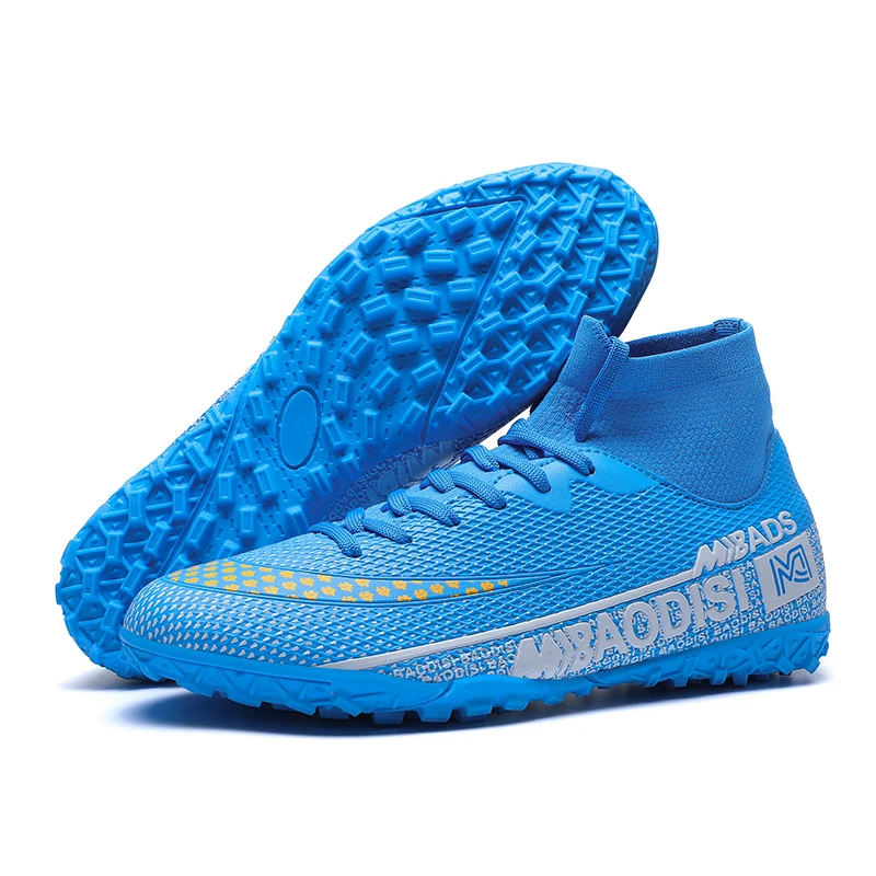 

Мужские футбольные бутсы TF/FG, оригинальные удобные нескользящие профессиональные футбольные бутсы до щиколотки для мини-футбола в помещении