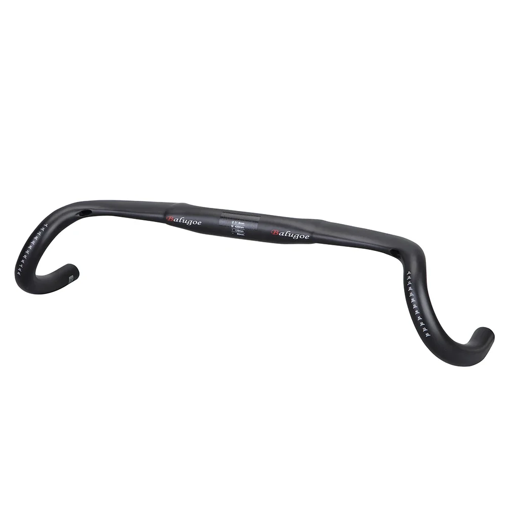 2022 New Carbon Gravel handlebar Big Flare Bar Cyclocross Road Bike handlebar 400/420/440mmCarbon bicycle handlebars 25degree